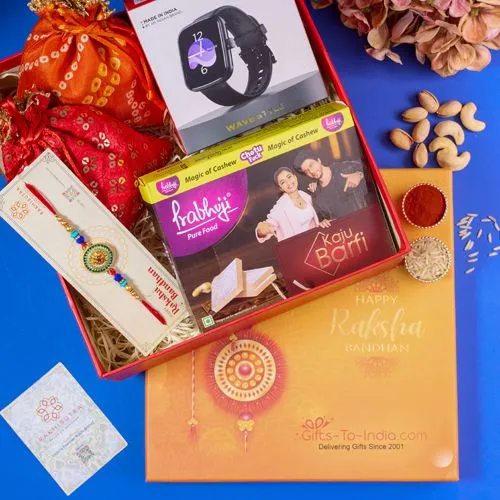 Raksha Bandhan Bliss  Designer Rakhi  N  Tech Treat