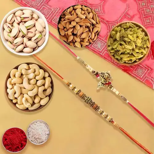 Twin Rakhi Fervent Festivity Pack