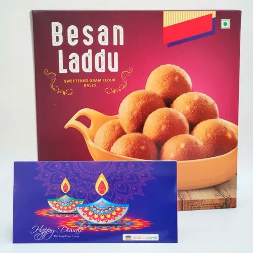 Diwali Special Besan Laddoo Treats