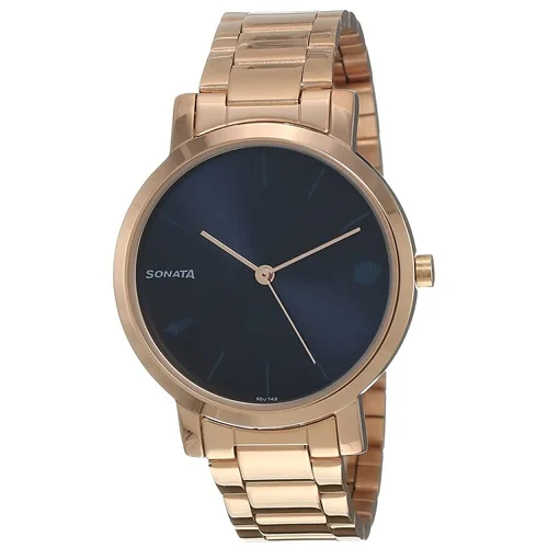 Superb Sonata Play Analog Blue Dial Womens Watch