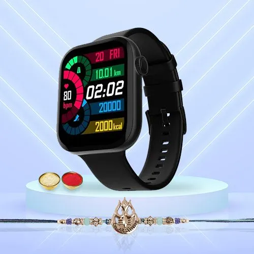 Trendy Shiva Rakhi  N  Ring 3 Smartwatch Collection