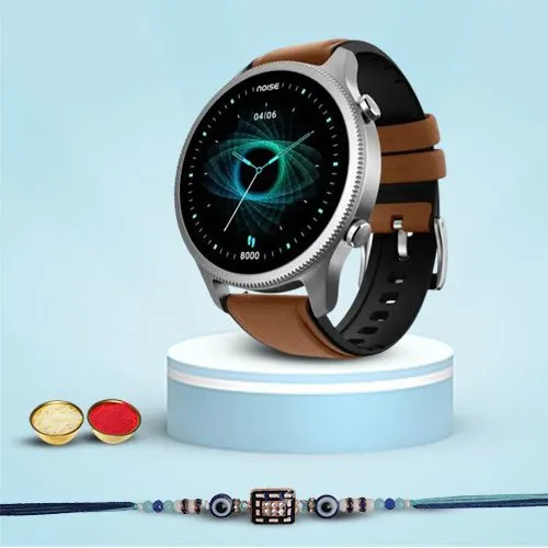 Elegant Rakhi  N  NoiseFit Halo Smartwatch Combo